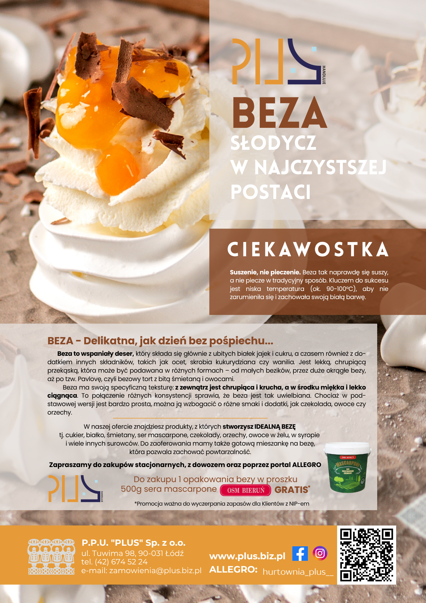 BEZA - SŁODYCZ W NAJCZYSTSZEJ POSTACI