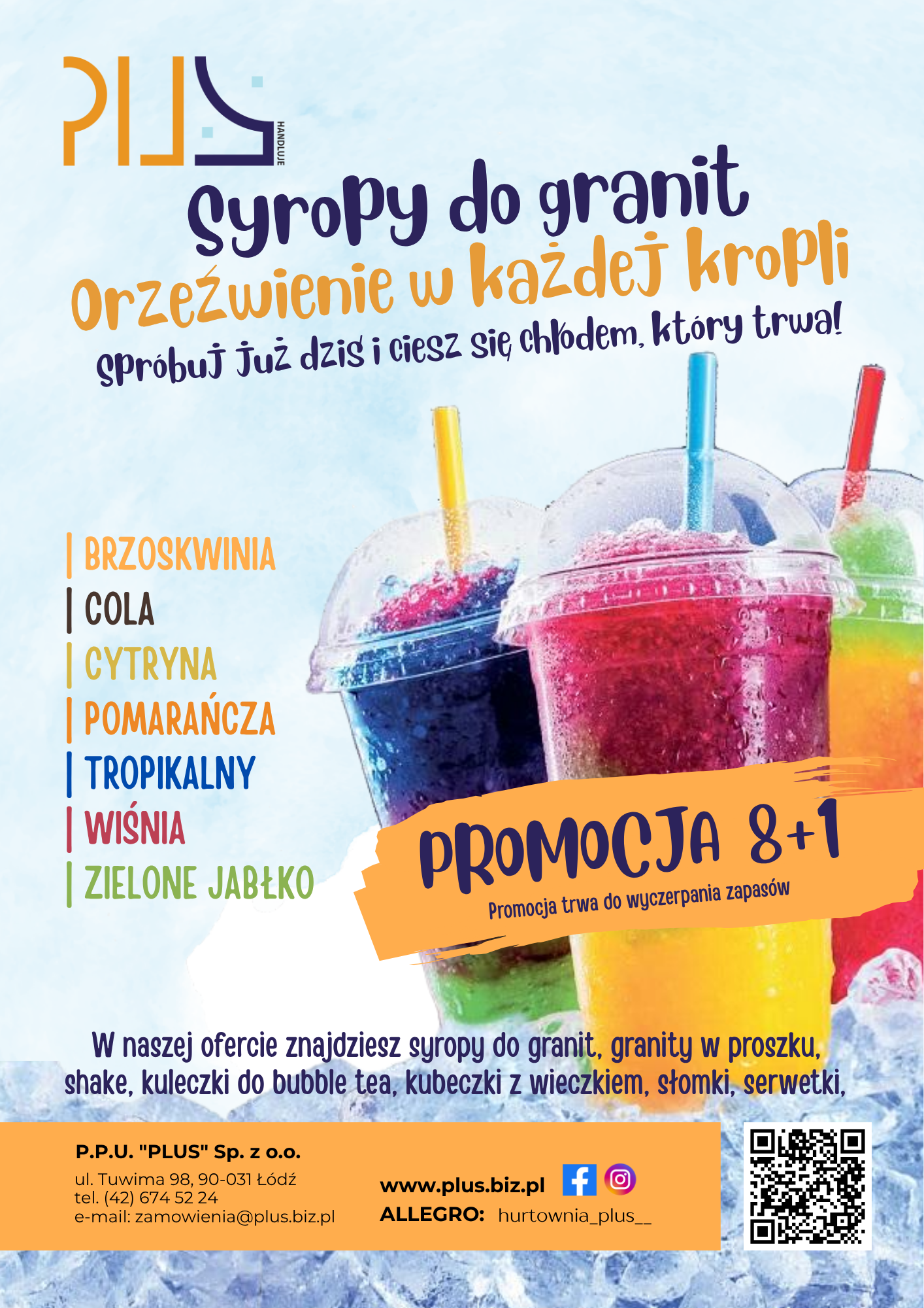 SYROPY DO GRANIT 
