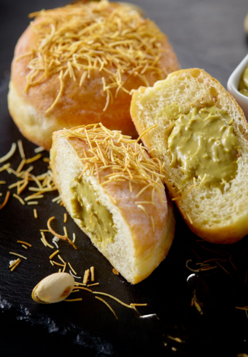 Krem pistacjowy z Kadayif Zentis